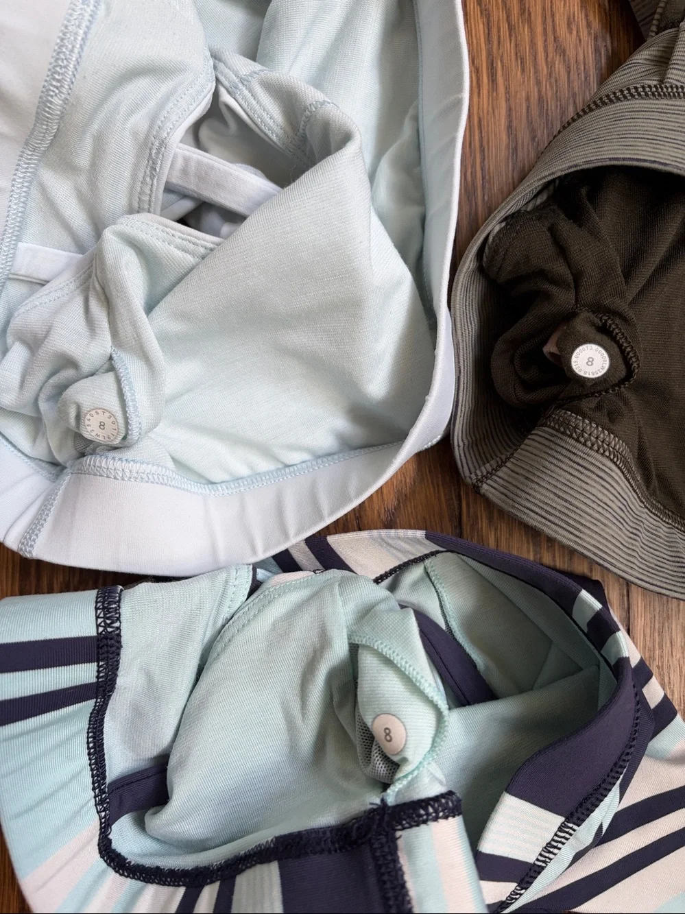 Lot of 3 Lululemon athletica size 8 
